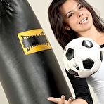 First pic of Danica Dillan loves playing soccer and masturbates with various sex toys