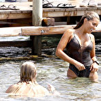 Second pic of Sylvie van der Vaart sexy on a beach