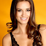 First pic of Talita Correa in see thru black lingeries