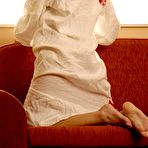 First pic of Hot brunette babe Eufrat boasting with the nice round booty and sweet pussy slit