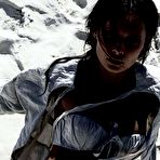 First pic of Tiiu Kuik topless and fully nude in nature