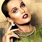 Third pic of Toni Garrn sexy and bikini posing mag scans