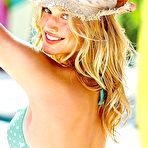 Fourth pic of Toni Garrn looking sexy in various bikinies