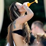 Fourth pic of Tulisa Contostavlos caught in black bikini