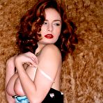 Second pic of Ashley Graham: Lusty redhead model Ashley Graham... - BabesAndStars.com