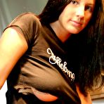 Second pic of Young busty Amanda plays with her scissors (Total Super Cuties)