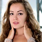 First pic of Arina G plays around naked under her see through sweater. - PussyFur.com