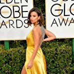 Second pic of Emily Ratajkowski sexy at Golden Globe awards
