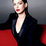 Fourth pic of Anne Hathaway sexy eyewear photoshoot