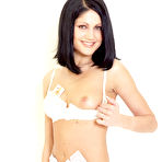Second pic of Sarah Twain: Seductive brunette chick Sarah Twain... - BabesAndStars.com