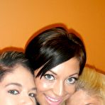 First pic of Sassy Samantha Stone called two friends for a pyjamas party and some group fuck