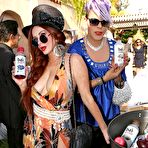 Fourth pic of Busty Phoebe Price legs and cleavage