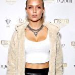 First pic of Josephine Skriver legs at Behati x Juicy Couture