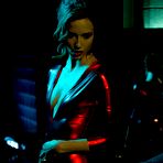 First pic of Kinky blonde babe Elle Alexandra flashes nudity in the twilight of the room