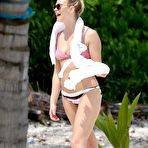 Second pic of Erin Heatherton in bikini at a beach in Mexico