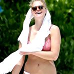 Third pic of Erin Heatherton in bikini at a beach in Mexico