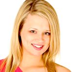 First pic of Blonde teen Heather Starlet is seducing with the view of sexy upskirt thong view