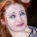 Third pic of SexPreviews - Violet Monroe redhead bound and double stuffed and keeps on cumming