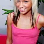 First pic of Flat chested skinny teen Kacey Jordan with tiny ass and tight pussy enjoys sex and massage