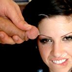 Fourth pic of Roxy DeVille: Turned on brunette secretary Roxy... - BabesAndStars.com