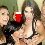 Third pic of During the hot drunk party this Kitty Bella and her friends plunge into the wild fucking