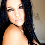 Fourth pic of Audrey Bitoni Fishnet Stockings and High Heels