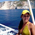 Second pic of Cute Turkish wife shows her firm breasts outdoors