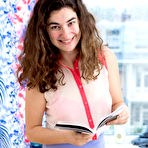 First pic of Livia V shows off her hairy snatch today at PinkWorld Blog