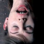 Second pic of SexPreviews - Blossom brunette is chain bound and toyed made to orgasm in dungeon