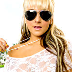 First pic of Briana Blair Busty Pornstar Takes Off in Aviator Shades