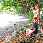 Third pic of Audrina Patridge sexy in bikini on Tahiti