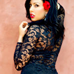 First pic of Tiffany Brookes Saucy Se&ntilde;orita Strips Black Lace Lingerie