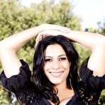 Second pic of Raylene: Busty brunette babe Raylene strips... - BabesAndStars.com