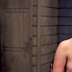 Fourth pic of SexPreviews - Hope Howell is caught by security rope bound for spanking and fucking by Seth Gamble