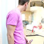 Second pic of 
      Janna Hicks decides to fuck the peeping tom
    