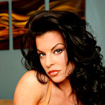 First pic of Nancy Erminia Big Boob Brunette Rocks Lacy Bra and Panties