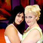 First pic of Horny older lesbian having fun with a younger hot babe