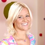 First pic of Gina Blond in Blond gobbles some beef!