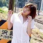 First pic of Slutty model Kyoko shows her hairy pussy