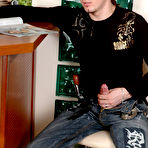 First pic of Salacious maid in plain-top stockings mounts a pecker for burning pleasure