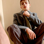 Second pic of Hottie in silky hose putting on open platform shoes and enjoying toelicking
