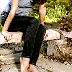 First pic of Valentina Vaughn Sheds Top and Jeans Revealing Natural Beauty