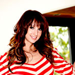 First pic of Katie Jordan Slim and Shapely Brunette Shows her True Stripes