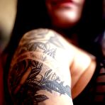 First pic of This is the big titted milf in stockings Daisy Rock that&rsquo;s bending over in front of hard member
