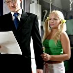 First pic of Tricky Old Teacher - Professor Fucks Pigtailed Blonde Teen Britney Spring