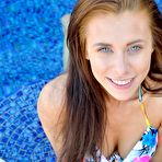 Second pic of Skinny nympho Anyah fingering asshole in her bikini at PinkWorld Blog