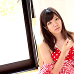 Third pic of Ayana Tanigaki Asian shows pussy and ass in red panty under dress