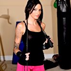 Second pic of Juelz Ventura: Tattoed brunette Juelz Ventura with... - BabesAndStars.com