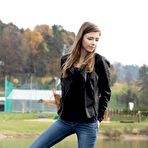 Second pic of Mila Outdoor Boobs