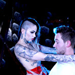 Second pic of 
      Leigh Raven fucks her client for money at the strip club
    